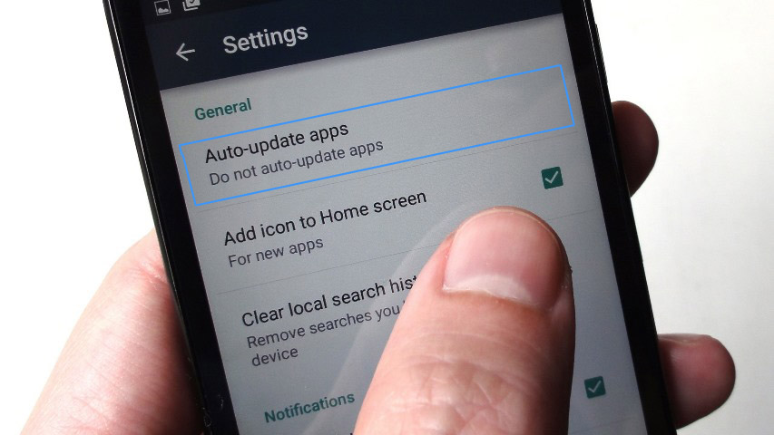 how to turn off automatic updates on android