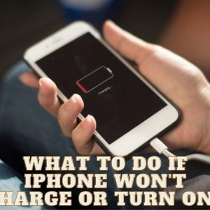 iphone won't charge or turn on
