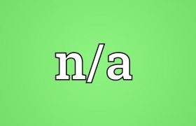 What Does N/A Mean Online