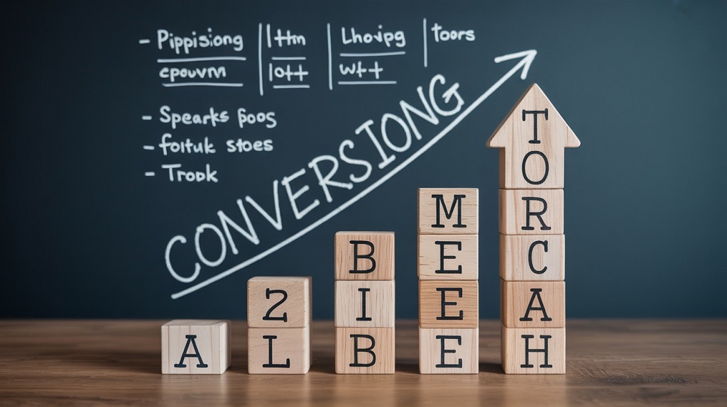 What is the difference between traffic and conversions